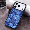 Blue Rose Flower Phone Case For iPhone 17 16 15 14 13 12 11 Pro Max Plus 17Air Soft Silicone Cover