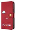 Capa Flip de Couro para Funda Samsung Galaxy A56 A36 A16 A26 A55 A35 A25 A15 A54 A34 5G Capas Carteira Gatinho Fofo 3D Capa de Telefone Mulheres