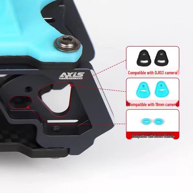 AXISFLYING MANTA 2 5-inch Wide X FPV Drone Frame Kit (CN version)
