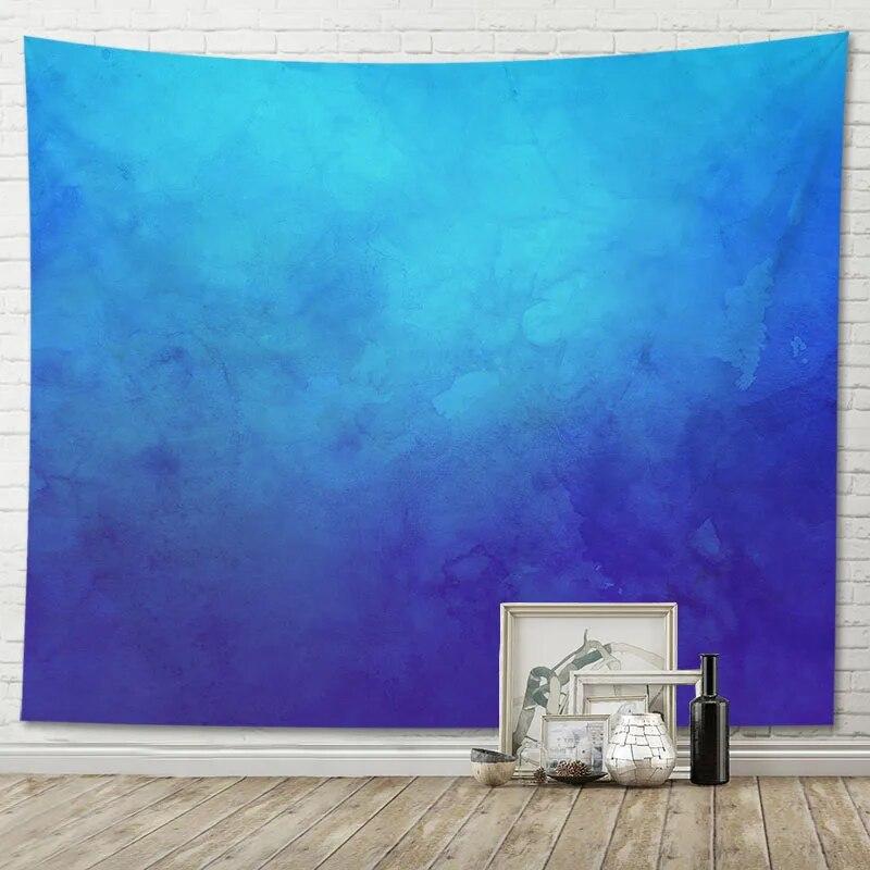 Tapestry Gradient Watercolor Background Home Living Room Decoration Hanging Cloth