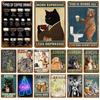 Vintage Tinnen Bord Huisdecoratie Items Wanddecoratie Kunst Muurschildering Kamerdecoratie Items Decor Mannen Retro Metalen Bord Plaat Bar Posters