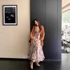 French Suspender Inner Floral Dress Women's Summer New Temperament Waist Thin Small Fragrant Dress