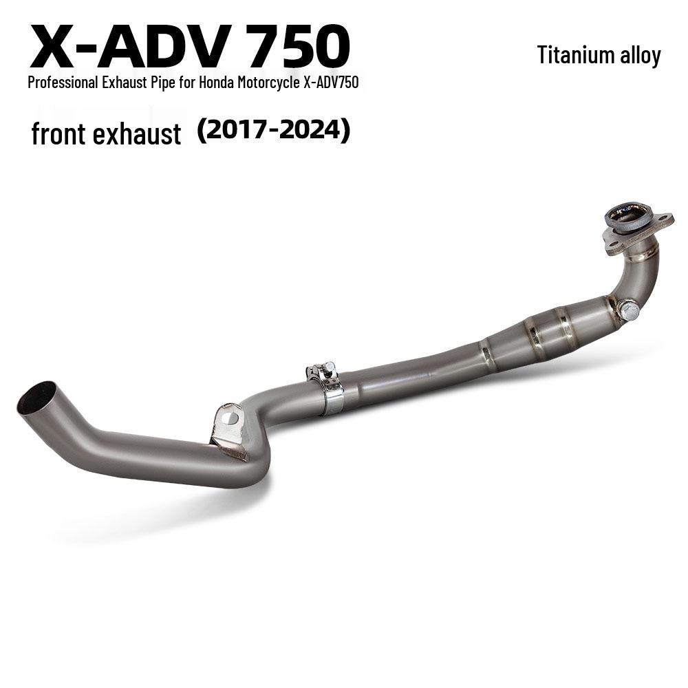 Honda XADV750 Titanium Alloy Exhaust Front Section (2017-2024)