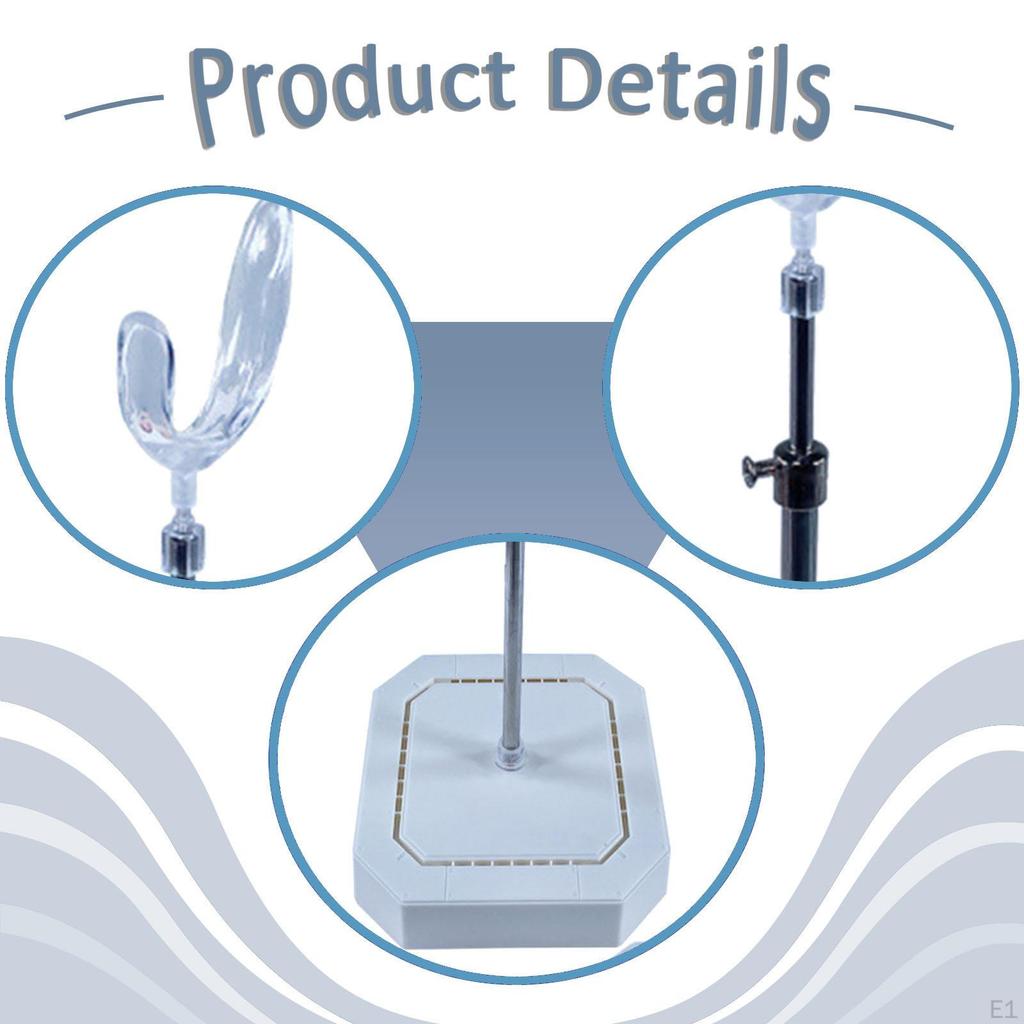 Puppen-Ausstellungsständer Verstellbare Höhe Stabiler Tragbarer Halter Stütze für Maßstab 1/3 1/4