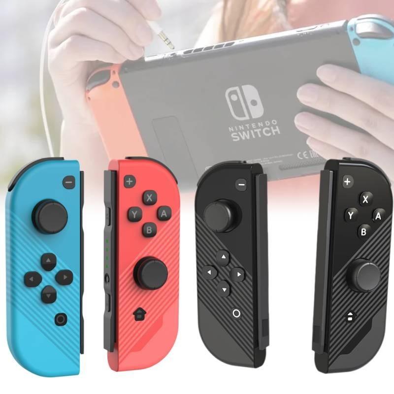 Botões de Cristal Joy-con Versáteis para Switch Controlador com Fio para Jogabilidade sem Esforço