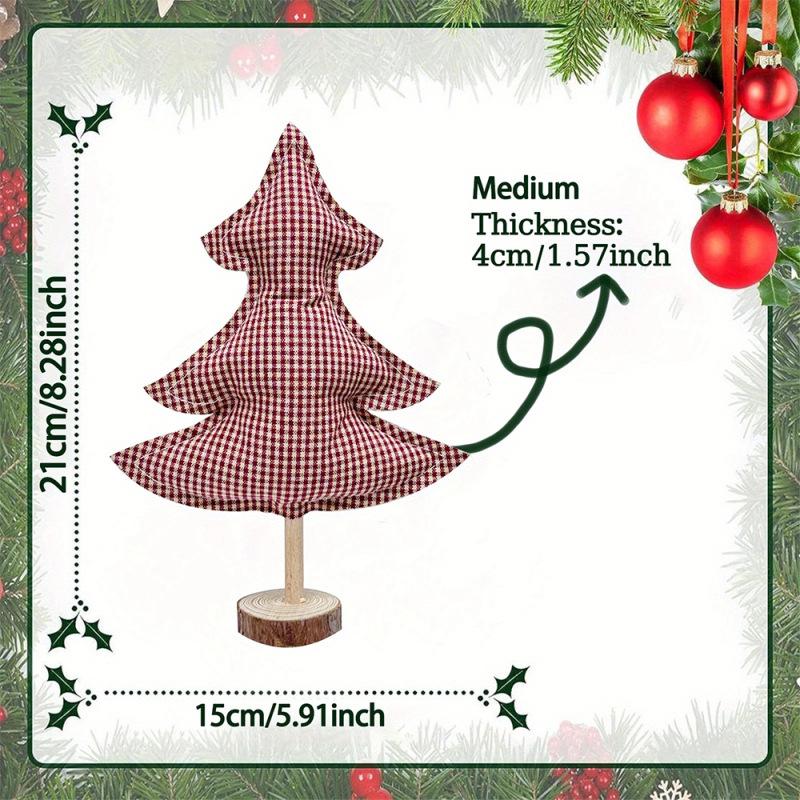 New Mini Christmas Tree Decoration Tabletop Ornament Christmas Creative Decoration Props Festive Event Ornament
