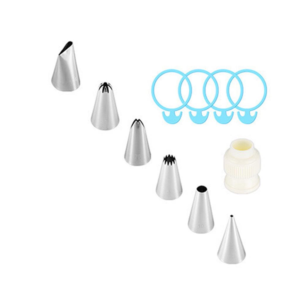 Piping Baking Set Cake Baking Decorating Kit Set Household Kitchen Piping Pastry Nozzles Tool