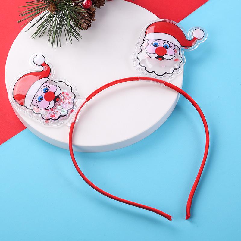 

Рождественский ободок Санта-Клауса для детей - Праздничное украшение для детского сада и маленький подарок