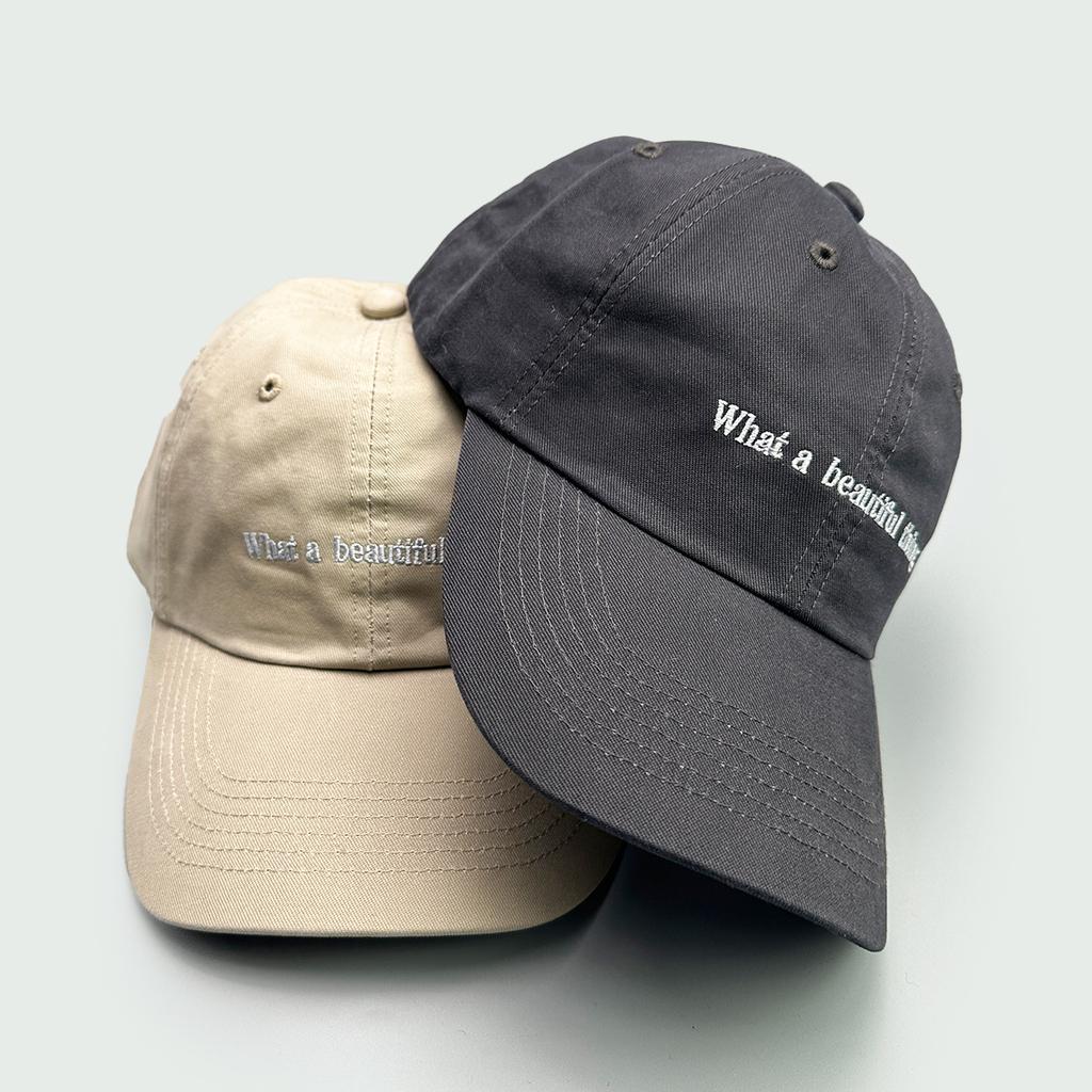 Letter Star Embroidered Baseball Cap Men'S And Women'S Sunshade Simple Retro Face Cap
