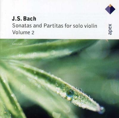 CD JOHANN SEBASTIAN BACH, LARA LEV - Sonatas And Partitas For Solo Violi 0927483082 Apex 2002 UK Classical Used