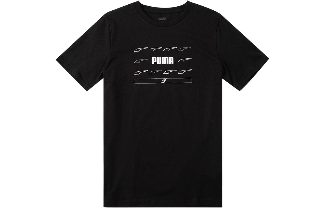 PUMA X FERRARI T Shirts Men s Black Crew Neck Moderate Other 849571-01 XL