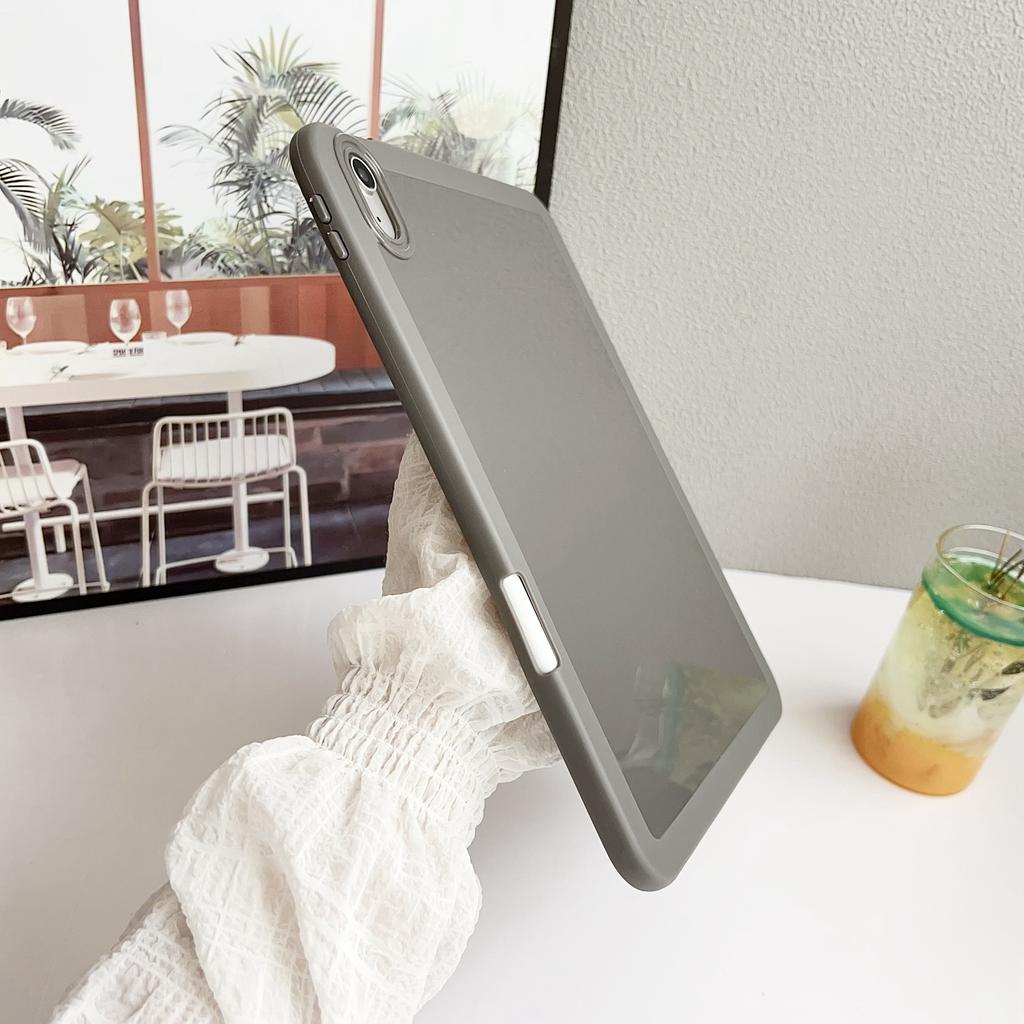 For iPad (2025)/10.9 (2022) Case Shockproof Soft TPU Tablet Cover with Pencil Holder