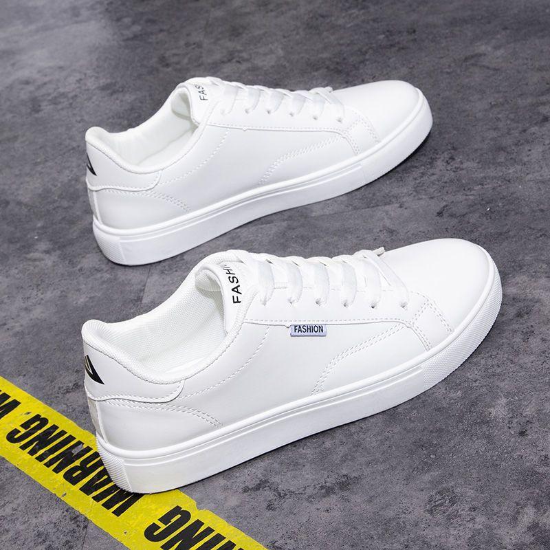 

Осенняя обувь для студентов, белая обувь, тонкая дышащая мужская повседневная обувь, белые кеды, мужская обувь, универсальная спортивная обувь 35