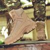 Men Tactical Boots Waterproof Anti-Slip Safety Hunting Hiking Shoes Unisex Male Army Boot Motorcycle Climbing Shoes Zapatillas