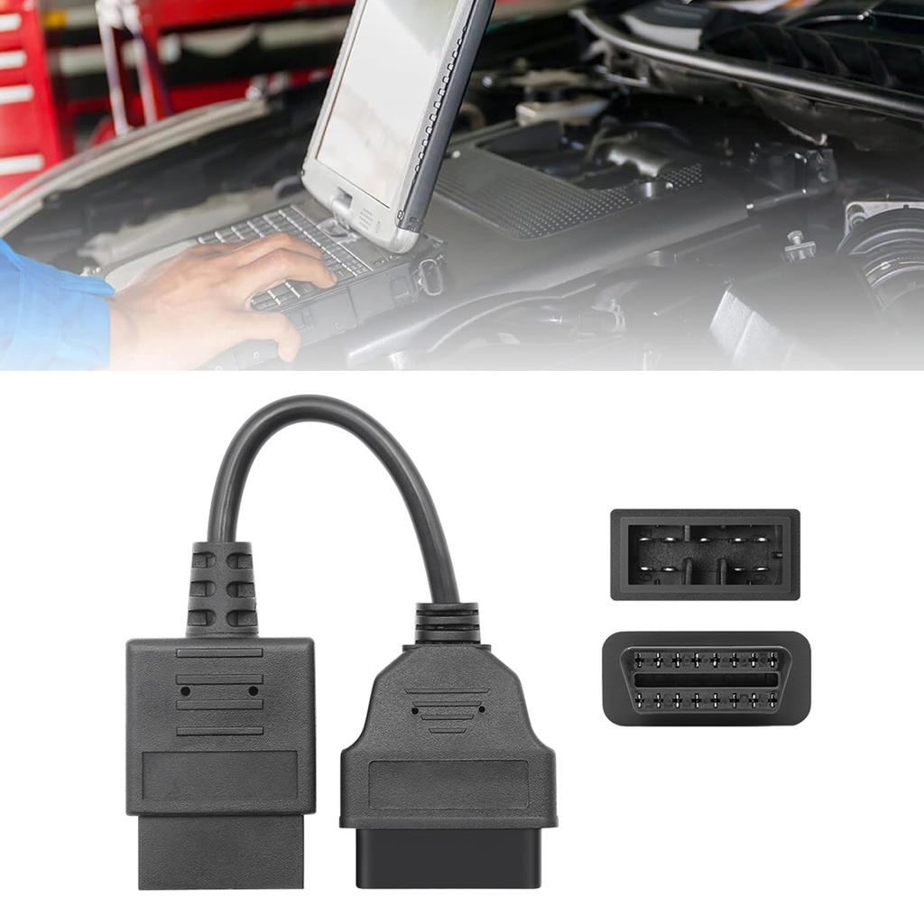 Easy Installation OBD2 Diagnostic Cable 9 Pin Interfaces for Fast and Accurate Vehicle Maintenance Fault Code Clearing