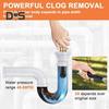 Drain Bladder Kit with Gloves Powerful Pressure Easy To Use Universal Drain Cleaning Bladder Drain Bladder Unclogger Set