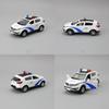 Simulation Police Alloy Car With Double Doors Model Toy For Collection