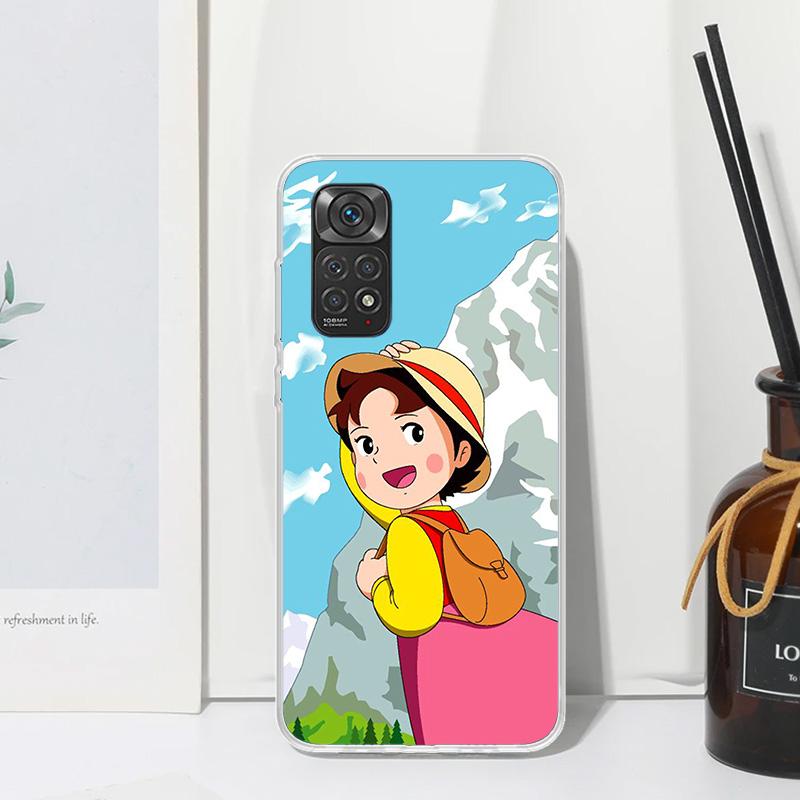 Heidi Cute Cartoon Phone Case For Xiaomi Redmi Note 15 13 14S 14 Pro Plus 12S 11S 10S 12 11E 10 11T Art Fundas Back Cover Redmi