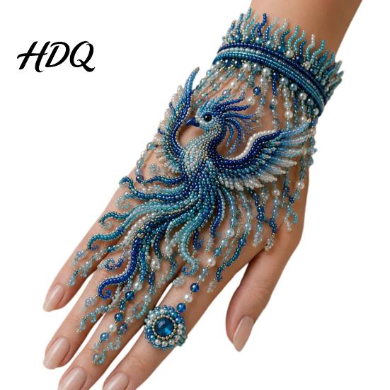 Pulsera Ajustable DIY Kit de Mano con Cuentas Tejido de Cuentas Set para Hacer Joyería Kit de Manualidades de Cadena Hecho a Mano para Adultos Regalos Amantes de las Manualidades