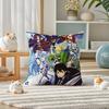 Sword Art Online Premium Character Series Plush Pillow Cover Soft Short Plush Cushion Cover For Sofa Bedroom Home Decor Gift