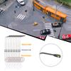 Model Street Lights 1:87 Street Single Head 4.25''
