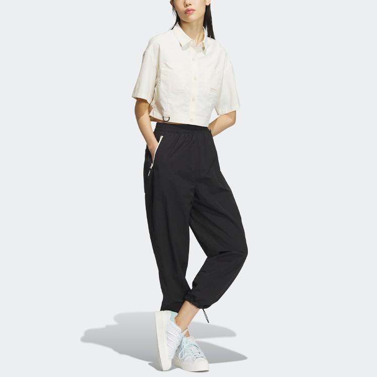 Adidas Originals Adventure Woven Pants Women Bottoms Black IK8610