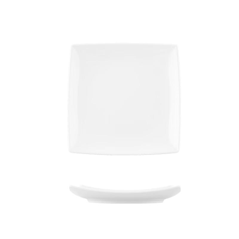 FISDDIS A5 Melamine Square Dining Plate
