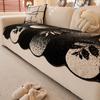 Light Luxury High-End Straight-Breasted Leather Sofa Pad New Four-Season Universal Special-Shaped Irregular Non-Slip Seat Cushion Cover