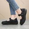 Fashion Shoes for Women Summer New Mesh Breathable Casual Flats Soft Sole Lightweight Flat Bottom Middle-aged Mom's Vulcanize Shoes