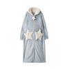 Couple Star Nightgowns New In Autumn Winter Korean Version Loungewear Coral Velvet Thickened Nightwear Men's Long Sleepwear
