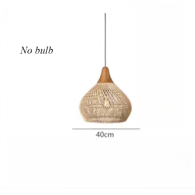 Modern Hot Selling Rattan Craft Chandelier Home Hand-woven Chandelier Suitable for Home Party Decoration Penant Lights