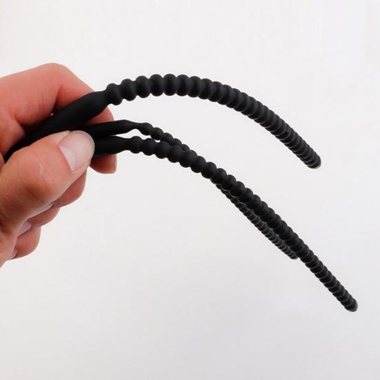 Tub uretral Tijă îndoibilă Flirt Penis Plug Cateter sexual masculin pentru bărbați adulți