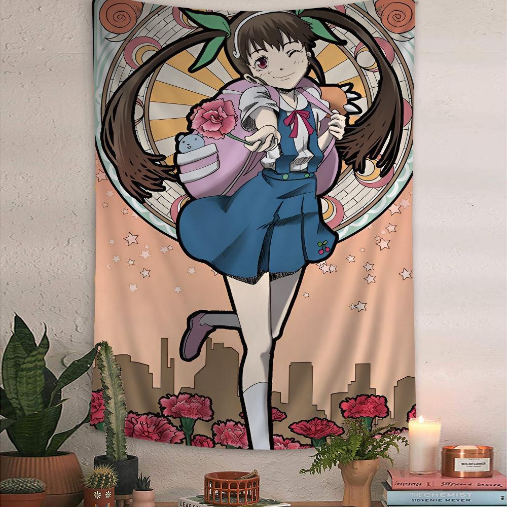 Bakemonogatari Anime Tapestry Art Printing Cheap Hippie Wall Hanging Bohemian Wall Tapestries Mandala Art Home Decor
