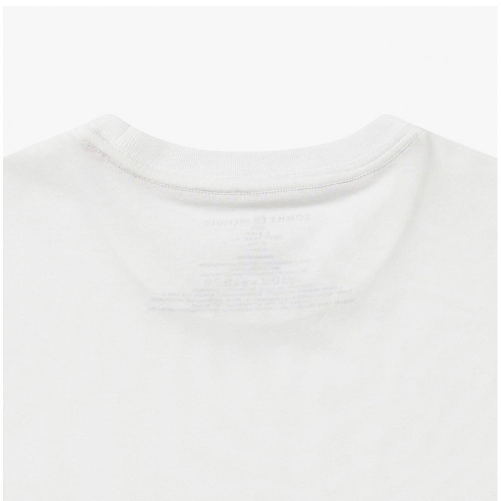 Tommy Hilfiger 09t3139 100 Flag Round Neck Public Short Sleeve Tee