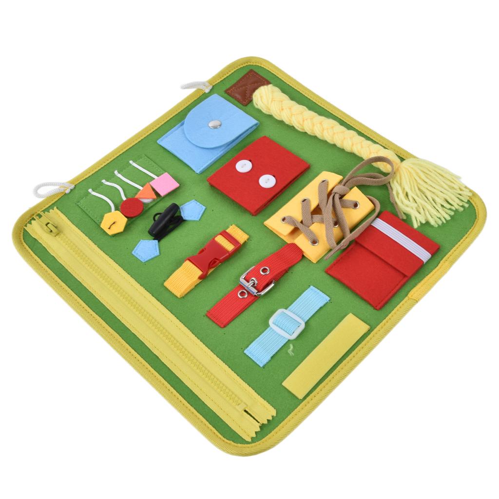 Educational Sensory Board Baby Activity Board Intelligence Development Toy for ToddlerB