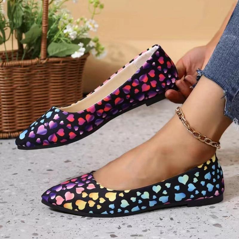 Fashion Large size lightweight soft sole casual shoes for women 2025 autumn and winter new non-slip comfortable flat women single shoes