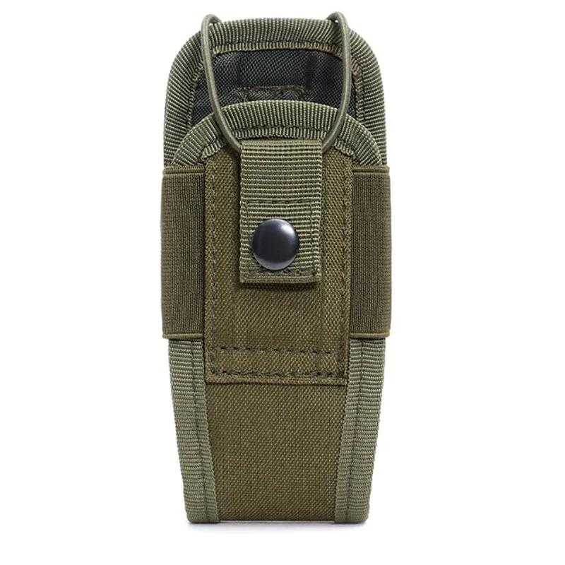 

1PC Outdoor Walkie-Talkie Cover MOLLE Accessory Bag Multi-function Mobile Phone Bag Fanny Pack Walkie-Talkie Cover Molle Pouch зелений