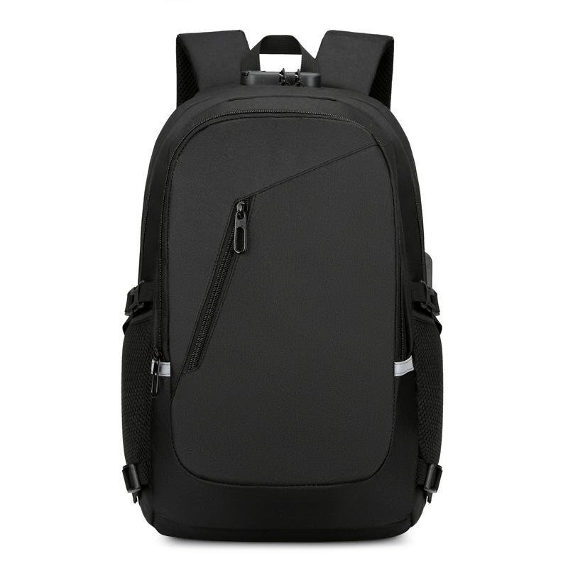 Men's Large Capacity Waterproof Oxford Backpack for College & Travel