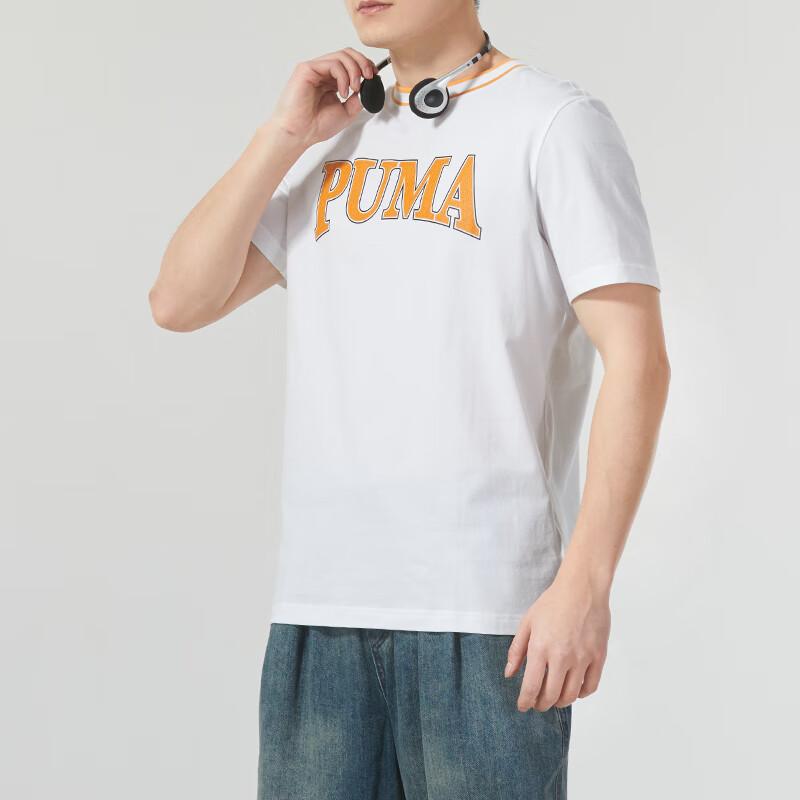 New PUMA T Shirts Men's White 682183-02