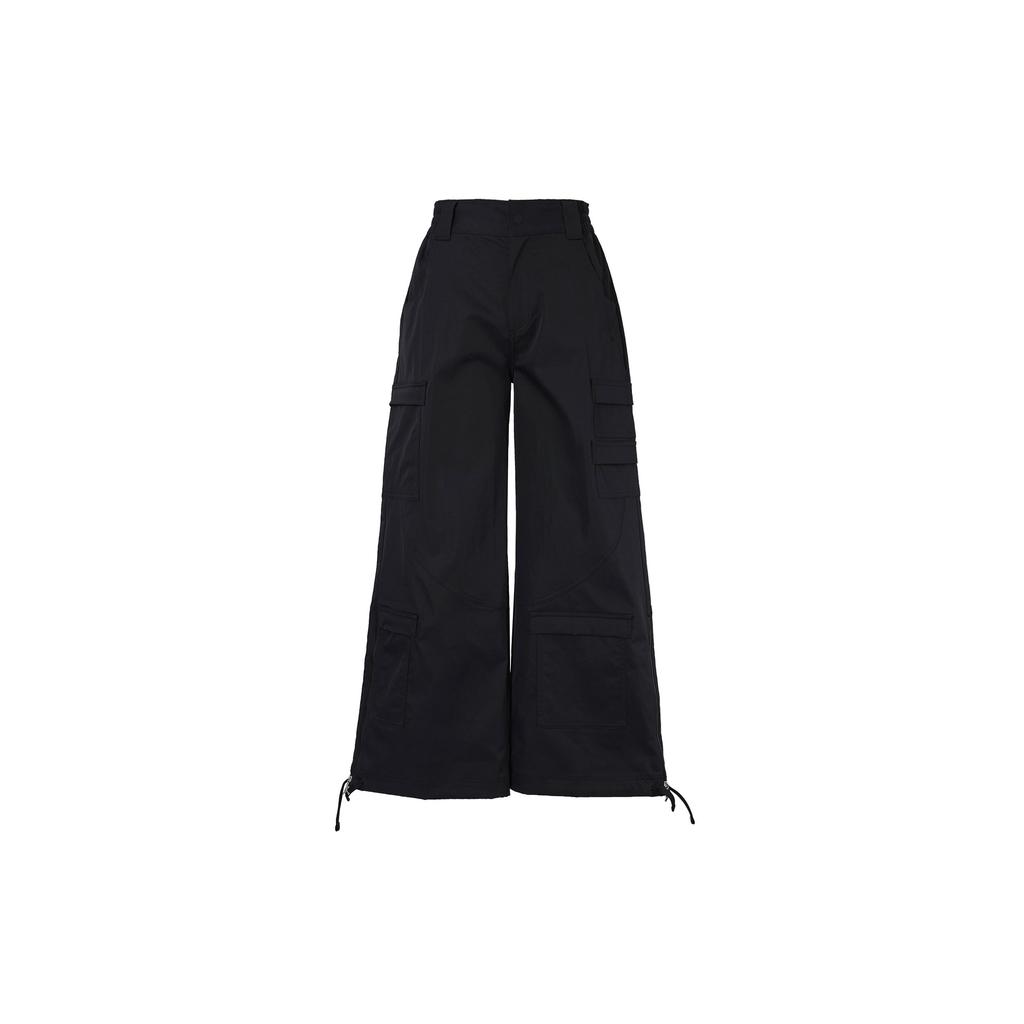 Jordan Chicago Multi-Pocket Elastic Waist Casual Cargo Pants Women Bottoms Black FD7216-010