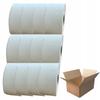White Jumbo Toilet Paper Dispenser Cellulose 100M 12 Pcs Big Roll 1200M