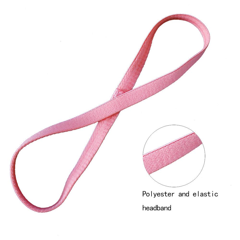 Unisex Silicone Non-Slip Sweat-Wicking Sports Headband for Fitness, Yoga, Running, and Football