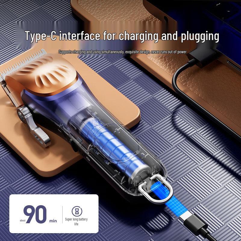 Qiman Professional Pet Grooming Clipper CN Plug (adapter Included)