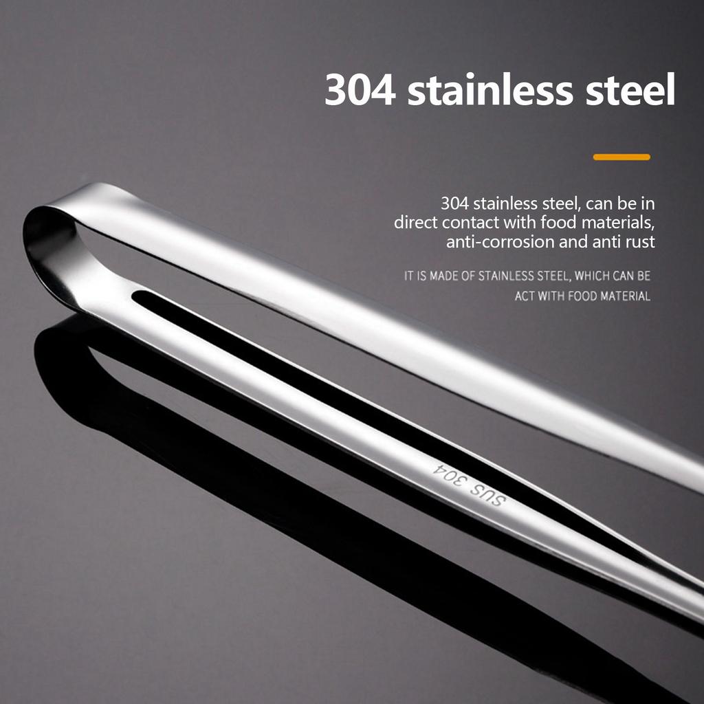 304 Edelstahl Multifunktionale Lebensmittelzange Lebensmittelzange Grillzange