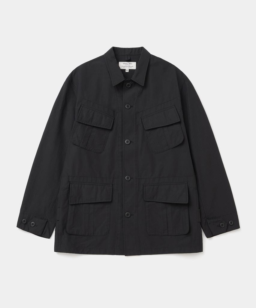 Uniform Bridge Jungle Pocket Fatigue Jacket Black