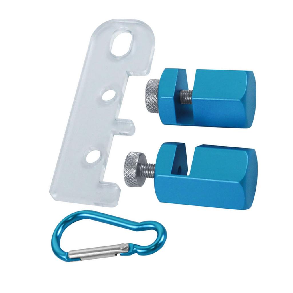 Stair Gauge Aluminium Alloy Anodised Surfaces Hex Knob Design Framing Square Stair Gauge