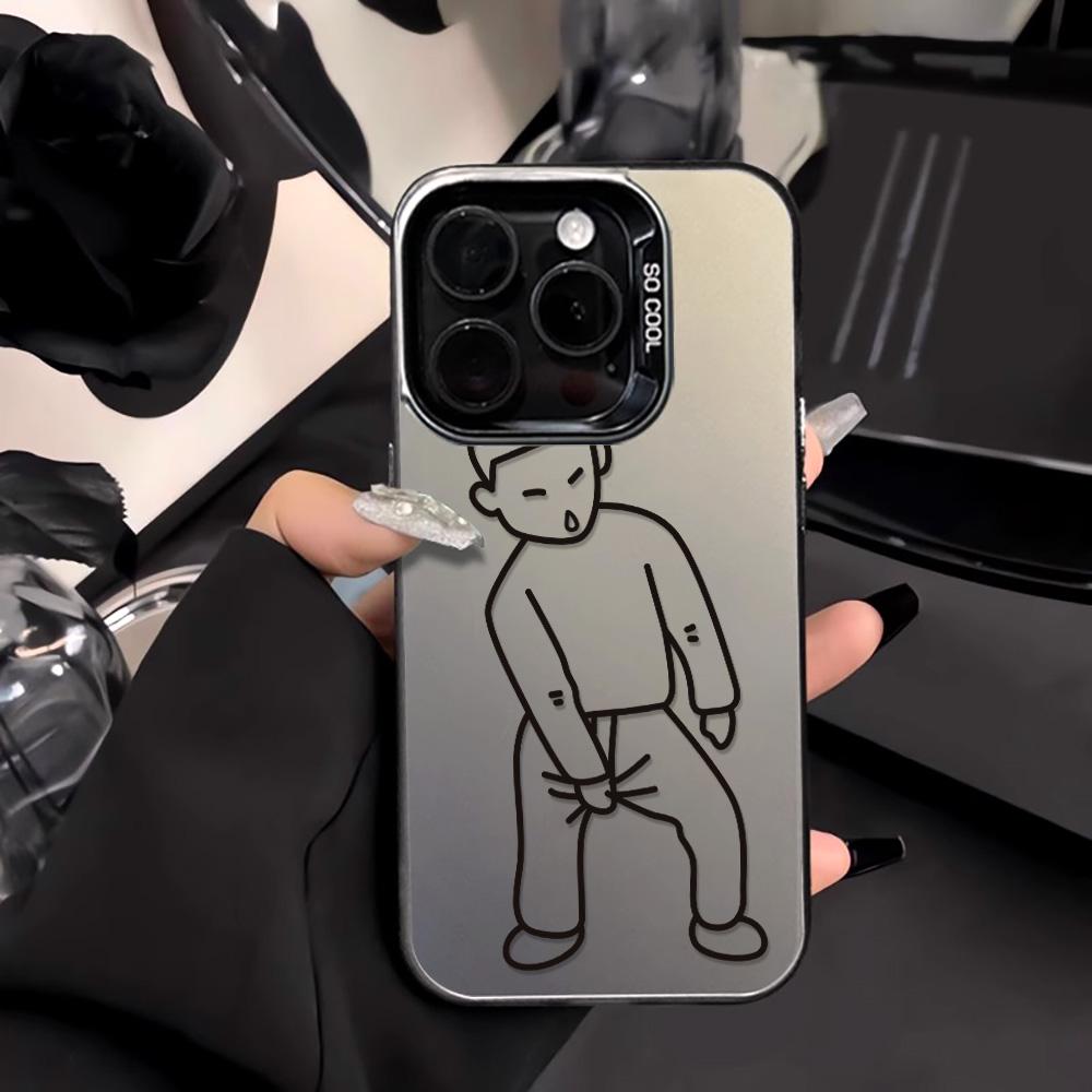Painted Phone Case for iPhone 11 14 15 16 iPhone 17 11 12 13 for 17 14 15 16 Pro14 15 16 Pro Max for Samsung S25 Ultra S24 S25 A36 A56 A16 Hard Cover