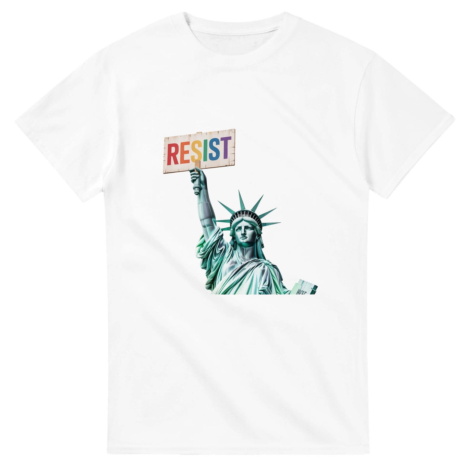 Resıst Heavyweight Unisex Crewneck T shirt | Gildan® 5000 S