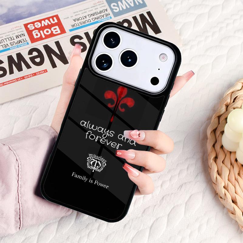 The Vampire Diaries Always And Forever Phone Case For IPhone 17 16e 15 14 13 12 11 Pro Max Air Mini Soft Protective Cover