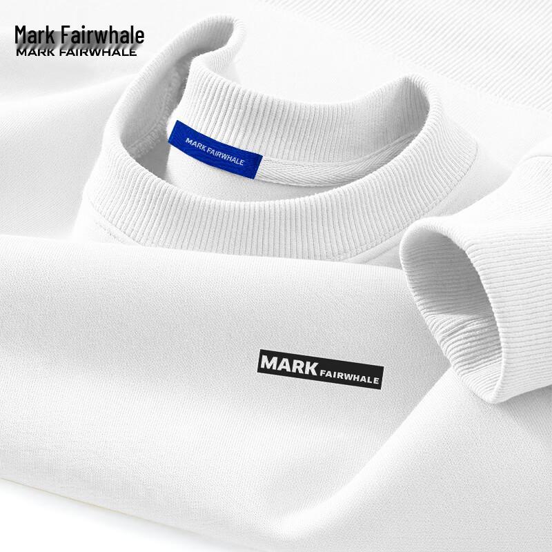 MARK FAIRWHALE Men's Heavyweight Round Neck Sweatshirt
